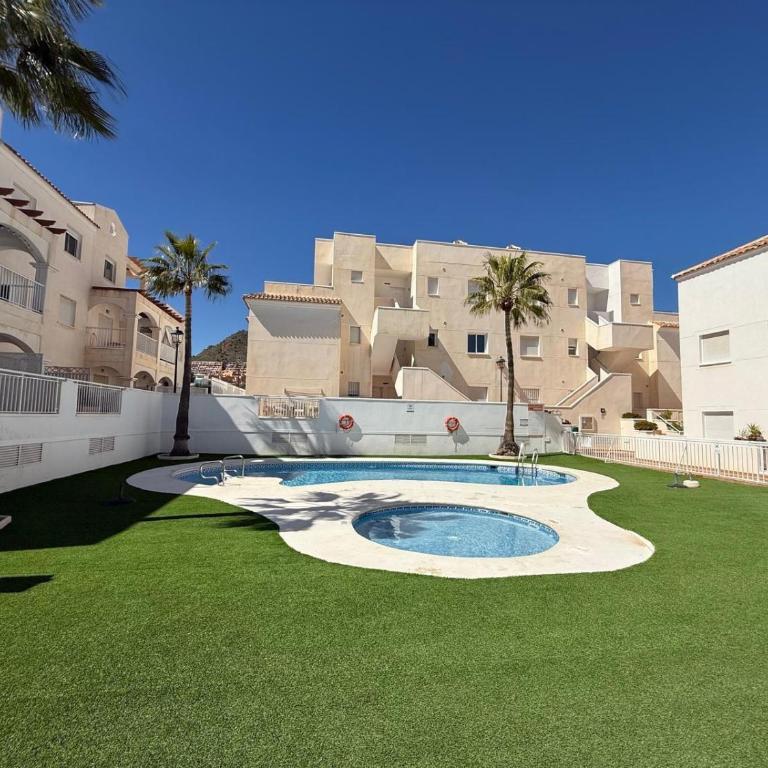 Golf & Retreat - Apto para 4 personas a 100m de la playa de Mojacar - Apartamento de 2 dormitorios con vistas a la piscina - 36