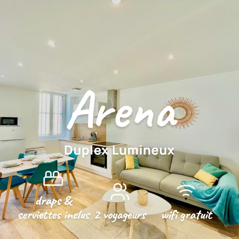 *ARENA* - duplex lumineux - One-Bedroom Apartment - 1