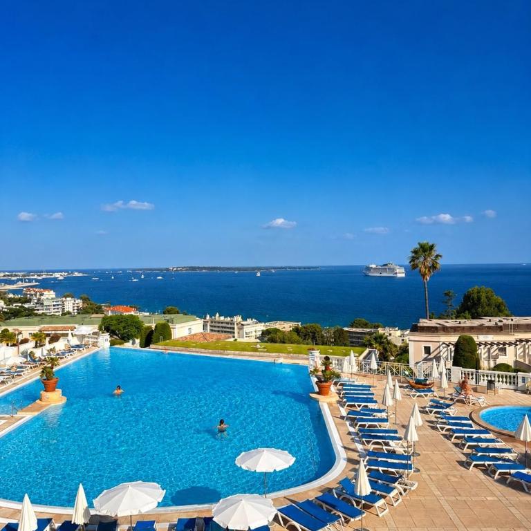 Charming stay for 4, Sea view, pool in Cannes - Appartement 2 Chambres - 44