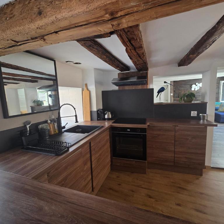 Les appartements du Manoir - Vue Alpes, proche Château de Villa - Apartment mit 1 Schlafzimmer, Balkon und Stadtblick - 8