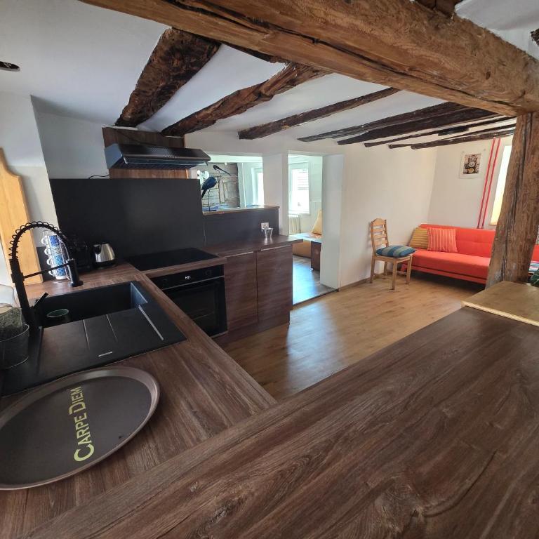 Les appartements du Manoir - Vue Alpes, proche Château de Villa - Apartment mit 1 Schlafzimmer, Balkon und Stadtblick - 12