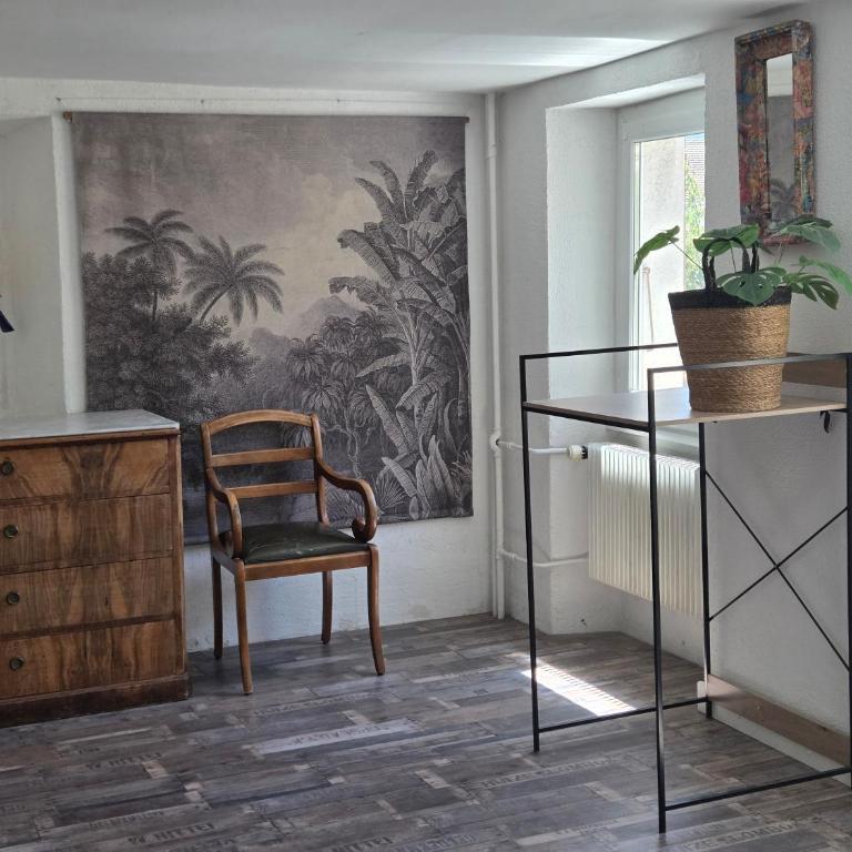 Les appartements du Manoir - Vue Alpes, proche Château de Villa - Apartment mit 1 Schlafzimmer, Balkon und Stadtblick - 15
