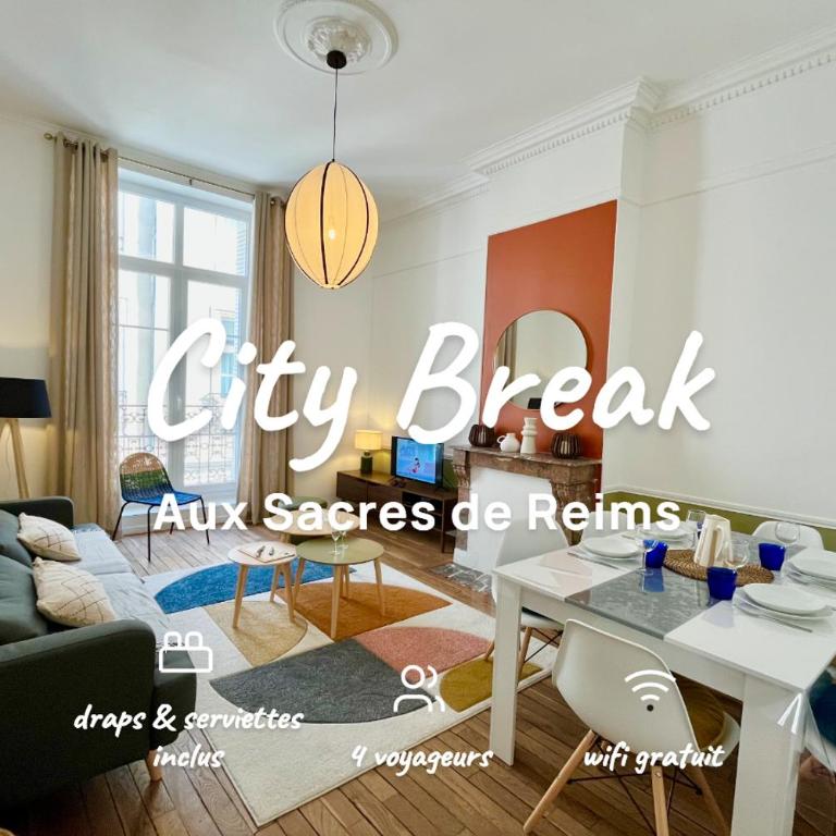 City Break des Sacres de Reims Forum - Appartamento con 2 Camere da Letto - 1
