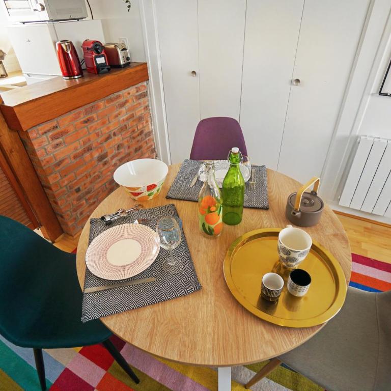 Studio "En Coeur de Ville" - Proche Mairie et Quartier Perret - Calme et Charmant - Apartment mit 1 Schlafzimmer - 13