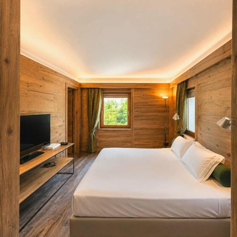 Les Neiges D'Antan - Camera Comfort Matrimoniale/Doppia con Letti Singoli con Accesso Spa - 2