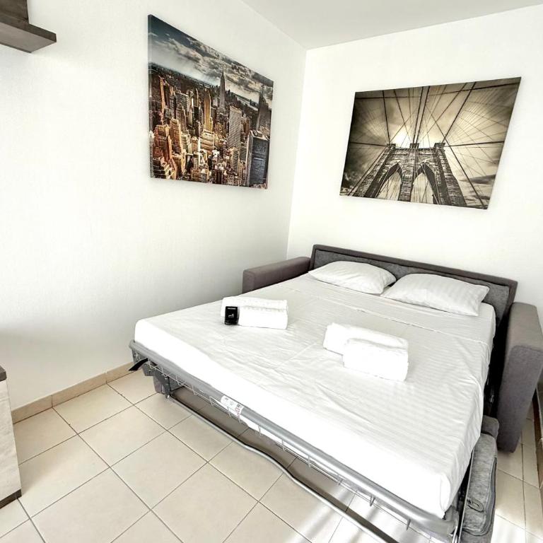 Antibes - Studi 2 personnes - Parking - Piscine - Climatisation - Studio - 11