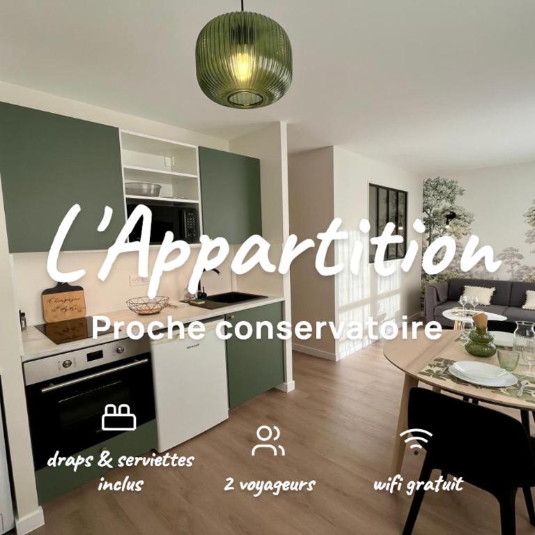Appartition au cœur de Reims - Apartamento de 1 dormitorio con balcón - 1
