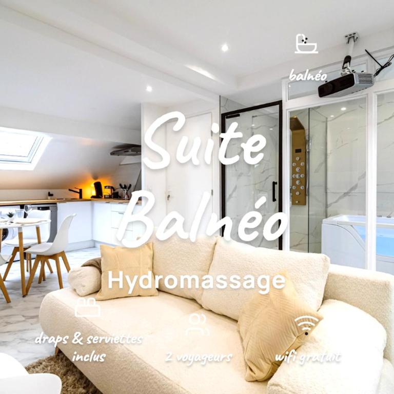 Suite Balnéo hydromassage et rétroprojecteur - Appartamento con 1 Camera da Letto e Vasca Idromassaggio - 1