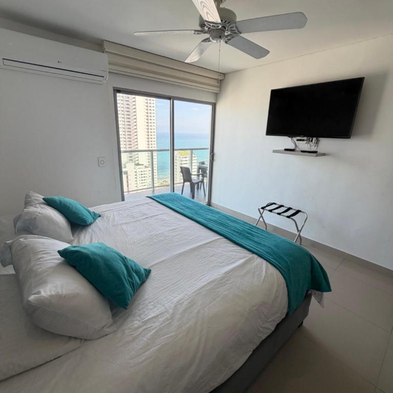 Infinitum Bocagrande-Piso 26-Apartamento Nuevo - Two-Bedroom Apartment - 2
