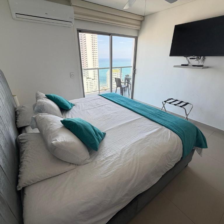 Infinitum Bocagrande-Piso 26-Apartamento Nuevo - Two-Bedroom Apartment - 10