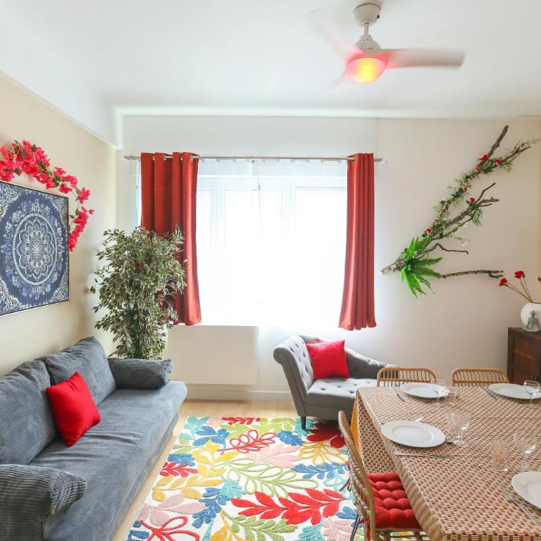 Saïgon centre ville 6 pers T3 Spa & parking - Appartement Supérieur avec Sauna - 9