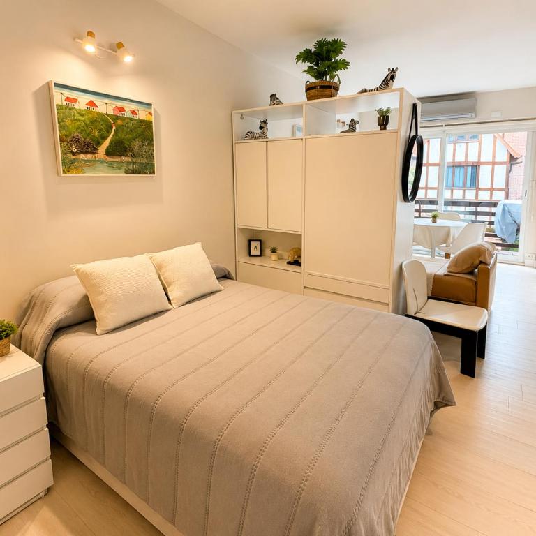 Depto Tini - Studio en Playa Grande para 3 personas a una cuadra del mar - Hola Sur - Estudio - 13