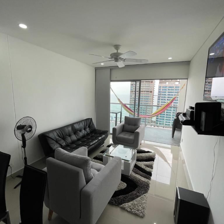 Infinitum Bocagrande-Piso 26-Apartamento Nuevo - Two-Bedroom Apartment - 17