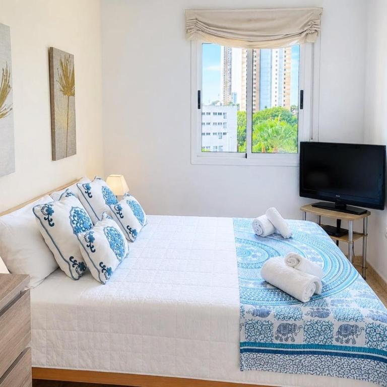 Jardín Benidorm Piscina, Garaje, Pádel Y Tenis - Two-Bedroom Apartment - 23