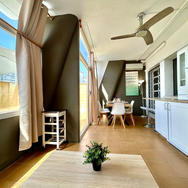 GATU SIROCO junto la playa, piscina, aire acc, terraza -Preferente mayores de 21 años y familias " - Apartment mit Terrasse - 13