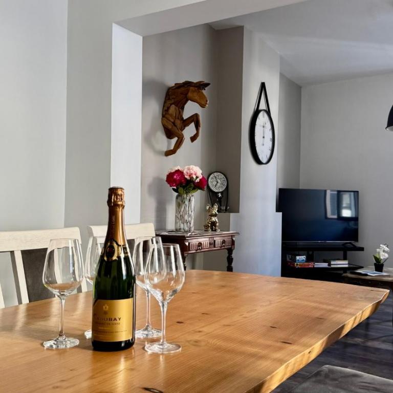 La Propriété de Bacchus - L'Écrin de Loire - Design & Confort - Saumur Centre - 7 personnes - Appartement 2 Chambres Deluxe - 1