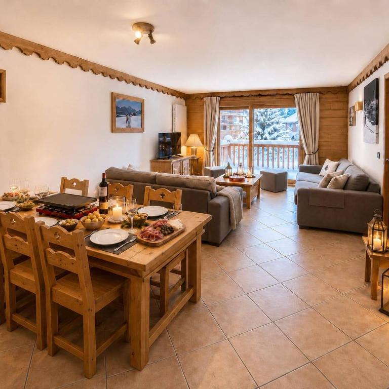 Logement 6-8 pers. chaleureux skis aux pieds - Appartement - 1