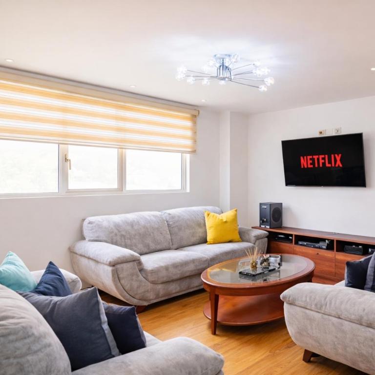 Refugio Esmeralda Jacuzzi BBQ y Netflix - Two-Bedroom Apartment - 5