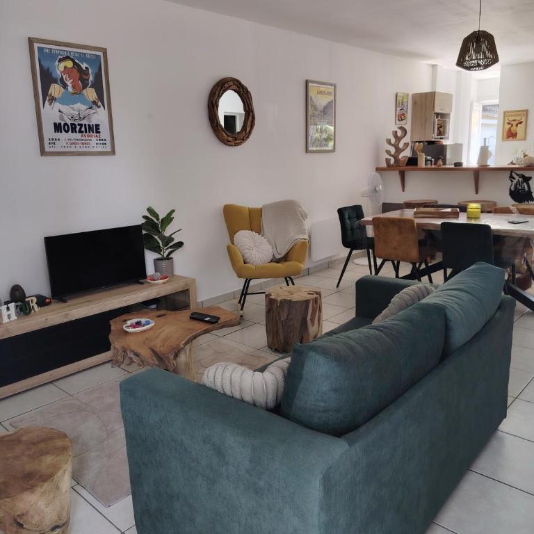 Appartement à la montagne, jardin, parking, linge de maison - Appartement 1 Chambre - Vue sur Jardin - 1