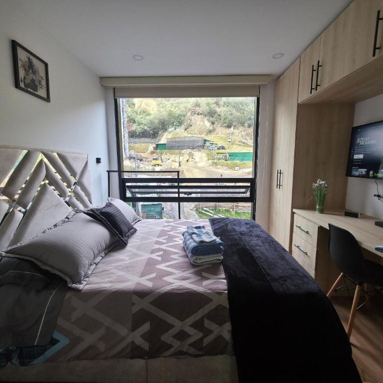 Confortable Loft ejecutivo, North point Usaquén - Apartamento con vistas a las montañas - 43