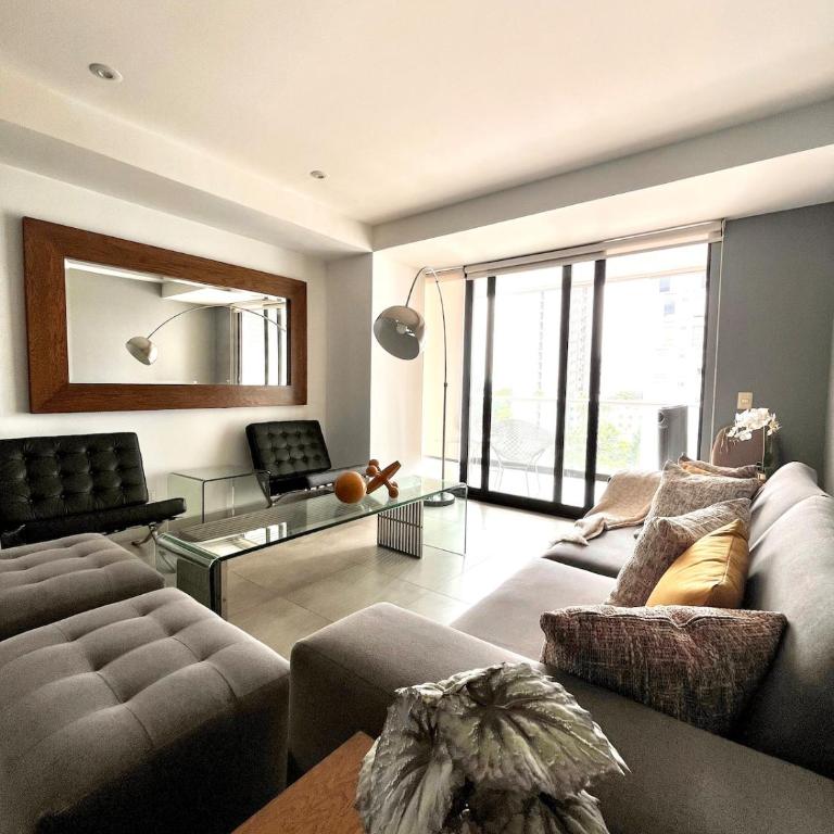 Gran departamento con alberca en la Americana, zona Chapultepec Guadalajara - Apartment mit 2 Schlafzimmern und Stadtblick - 1