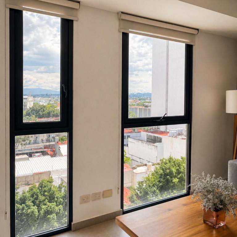 Gran departamento con alberca en la Americana, zona Chapultepec Guadalajara - Apartment mit 2 Schlafzimmern und Stadtblick - 4