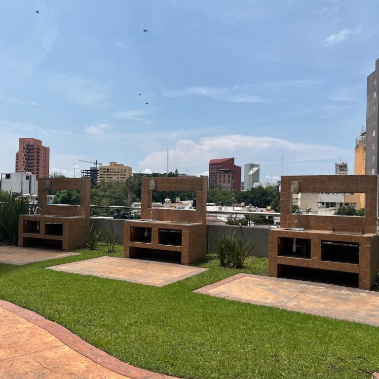 Gran departamento con alberca en la Americana, zona Chapultepec Guadalajara - Apartment mit 2 Schlafzimmern und Stadtblick - 50