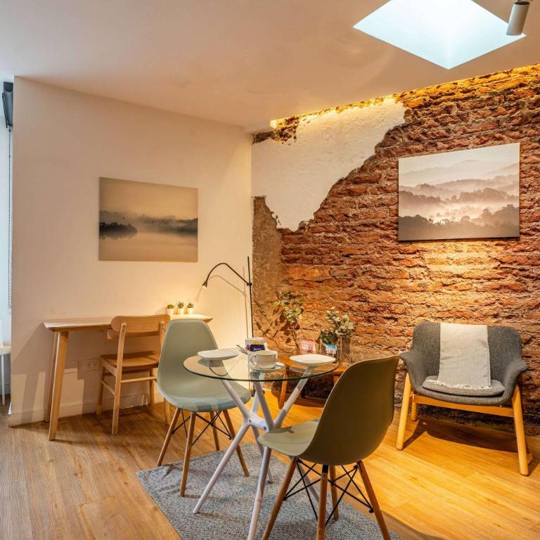 HOM I Wifi AirAcond Studio Cultura Vida Lastarria - Apartment - 7