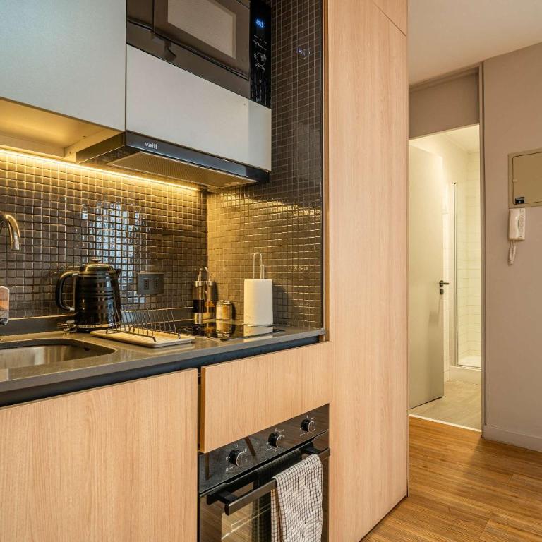 HOM I Wifi AirAcond Studio Cultura Vida Lastarria - Apartment - 13