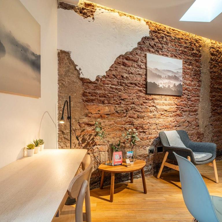 HOM I Wifi AirAcond Studio Cultura Vida Lastarria - Apartment - 23