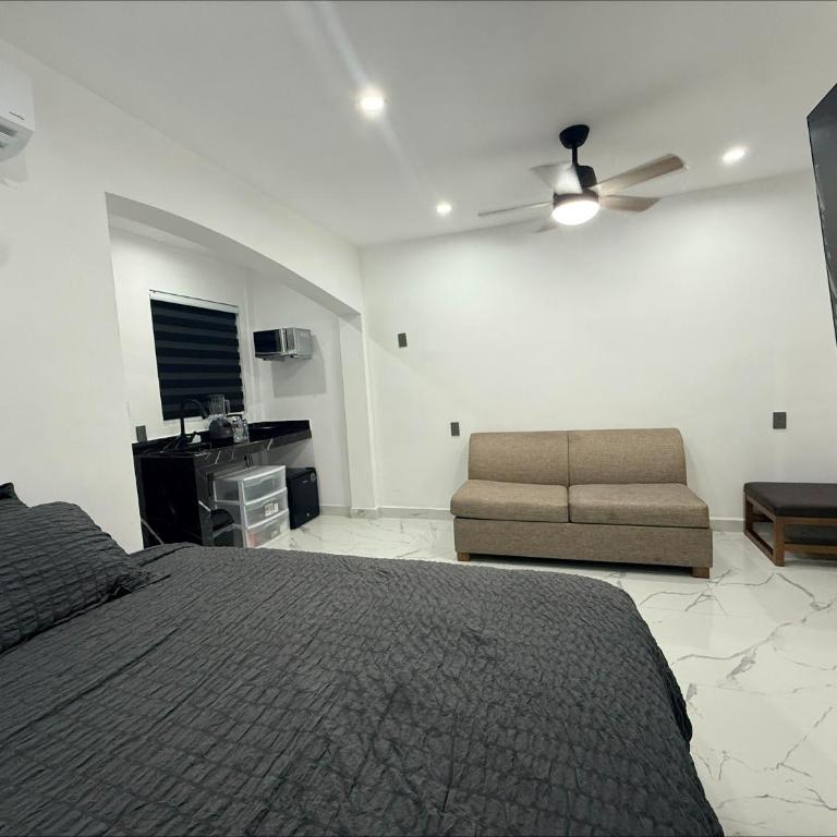 Lujoso departamento con alberca y jacuzzi - Apartamento de 1 dormitorio - 4