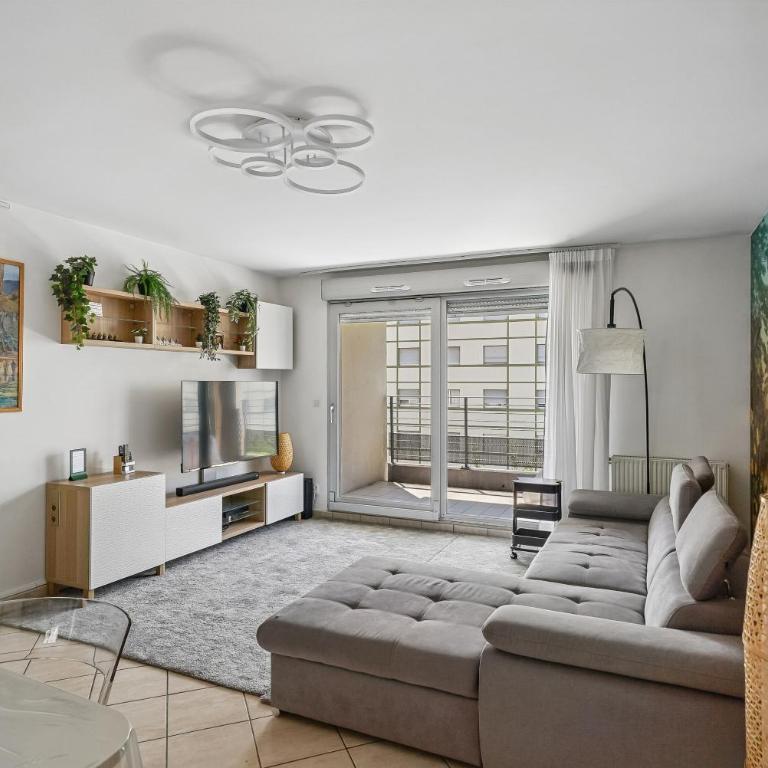 Superbe 4 Pièces - Cosy et Lumineux avec Parking privé - Tête d'Or - Appartamento con 3 Camere da Letto e con Balcone - 1