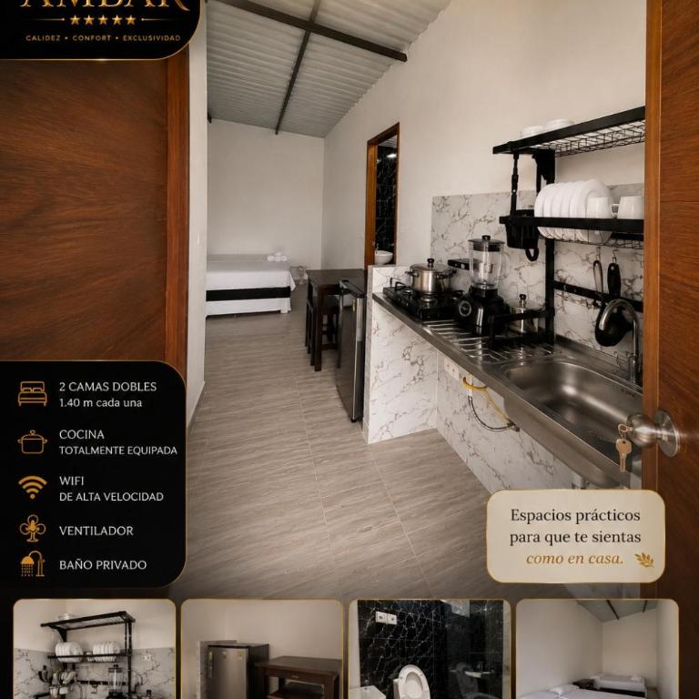 Ambar Apartahotel - Clasico - Apartamento Clásico - 18