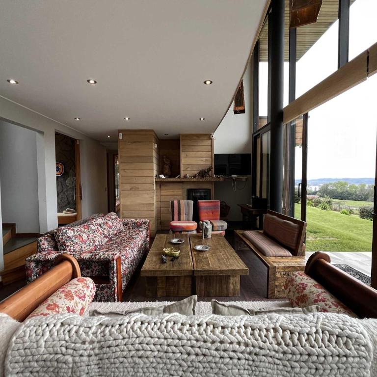 Luxury House with Jacuzzi SummerPool Villarrica - Casa - 11
