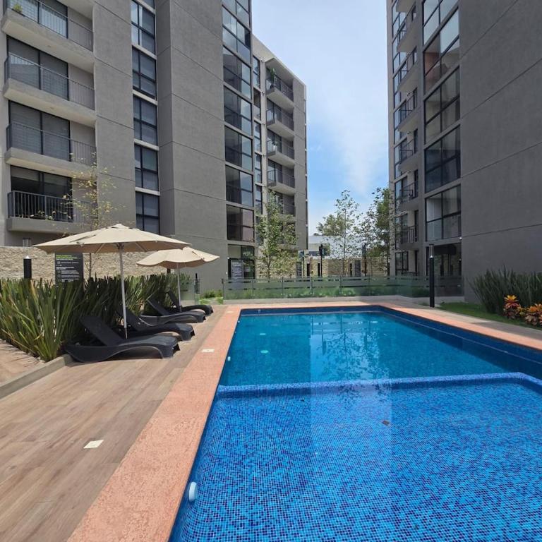 Apartment in the Heart of Tlaquepaque with Pool 6 persons - Apartment mit 3 Schlafzimmern - 4