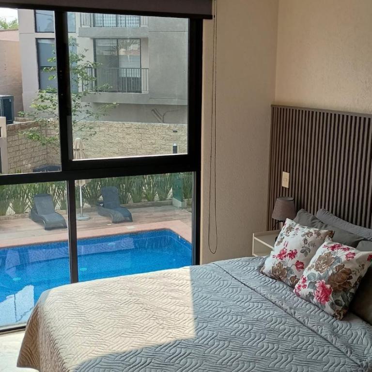 Apartment in the Heart of Tlaquepaque with Pool 6 persons - Apartment mit 3 Schlafzimmern - 30