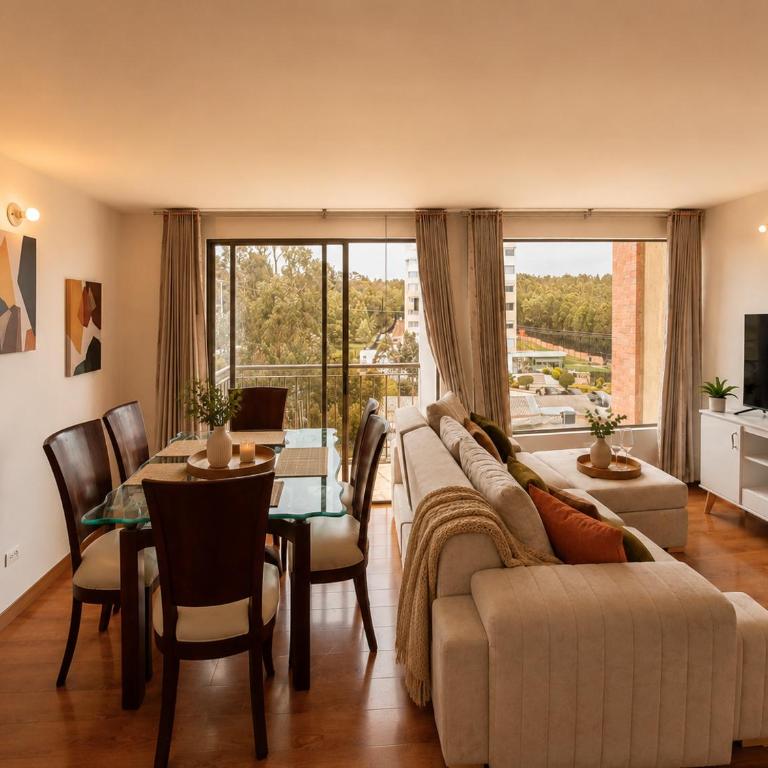 Panorama Tunja, 3 habitaciones, balcones, parqueadero y WiFi 400 Mbps - Apartamento de 3 dormitorios con balcón - 17