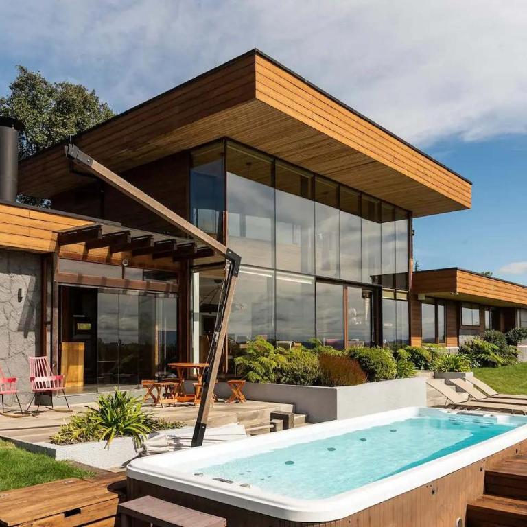 Luxury House with Jacuzzi SummerPool Villarrica - Casa - 1