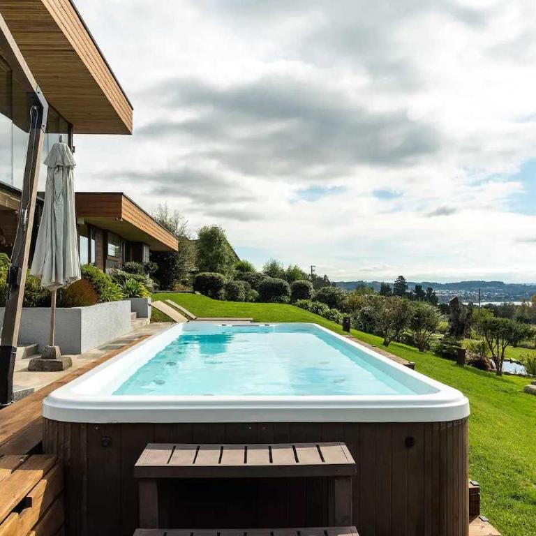 Luxury House with Jacuzzi SummerPool Villarrica - Casa - 49