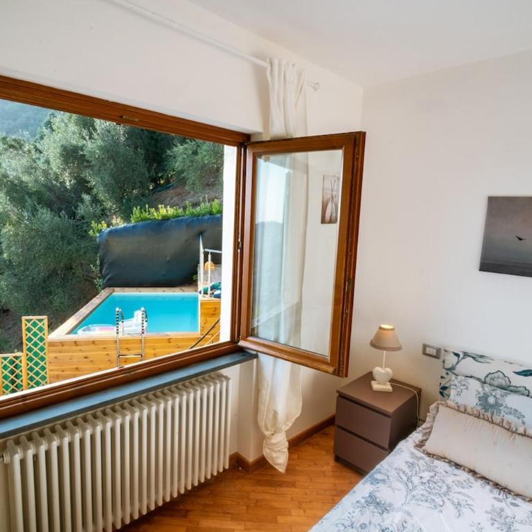 Villa tra gli ulivi - piscina e relax con vista sul mare - Villa - 33
