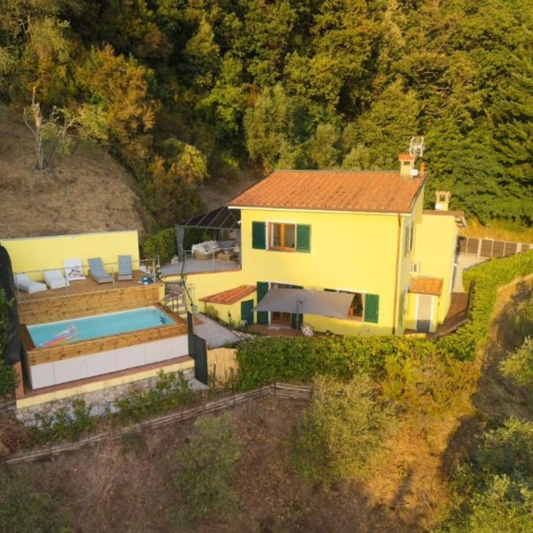 Villa tra gli ulivi - piscina e relax con vista sul mare - Villa - 6