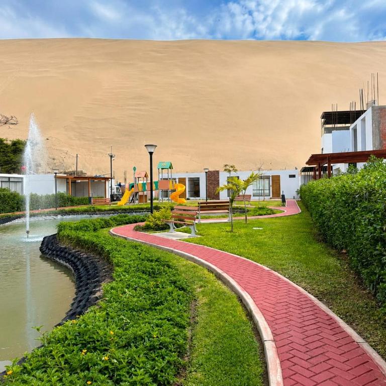 Huacachina Oasis Home Private Gated Community - Two-Bedroom House - 9