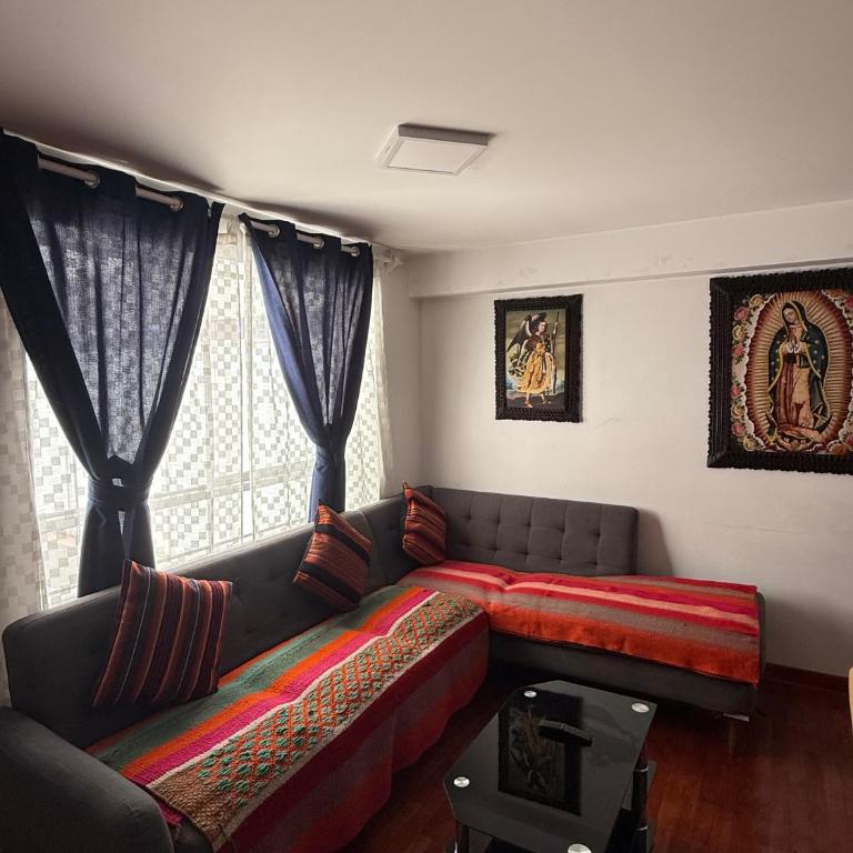 Acogedor mini depa en Residencial Aura Wanchaq Cusco - Two-Bedroom Apartment - 3