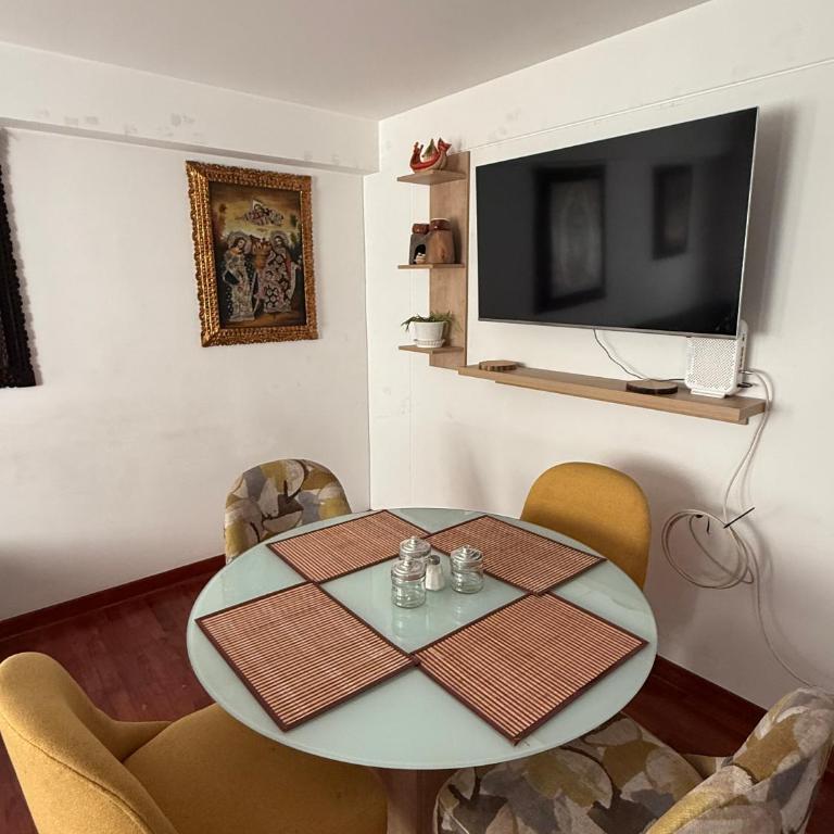 Acogedor mini depa en Residencial Aura Wanchaq Cusco - Two-Bedroom Apartment - 9