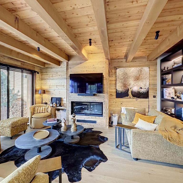 Superbe demi-chalet au cœur du village - 8 pers. - Chalet 3 Chambres - 1
