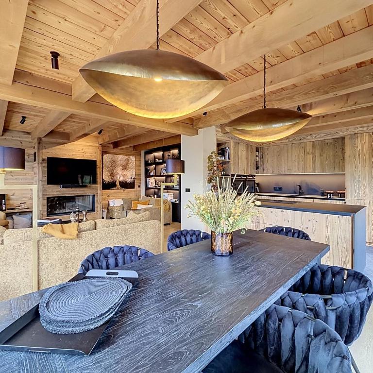 Superbe demi-chalet au cœur du village - 8 pers. - Chalet 3 Chambres - 2