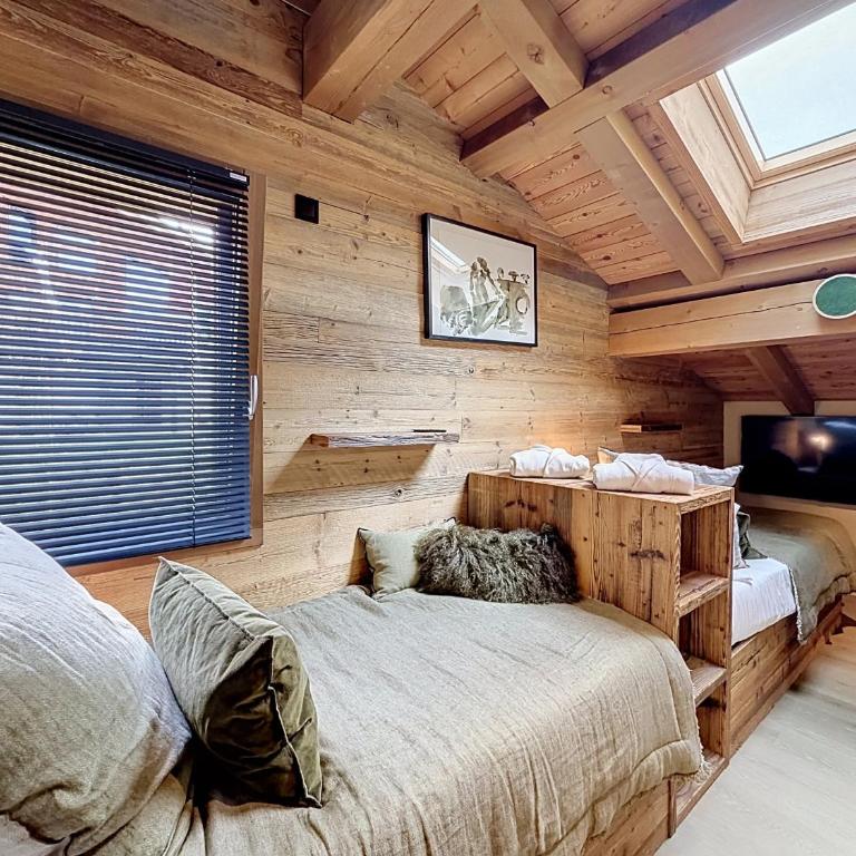 Superbe demi-chalet au cœur du village - 8 pers. - Chalet 3 Chambres - 11