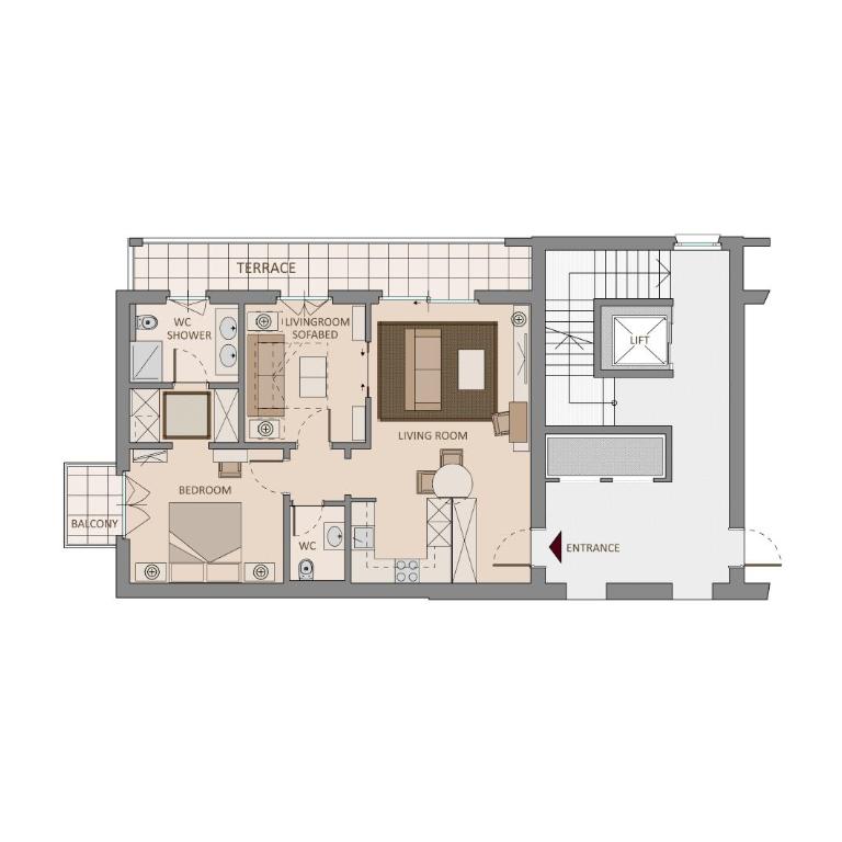 Delta Resort Apartments - Appartamento con Balcone e Accesso Spa - 19