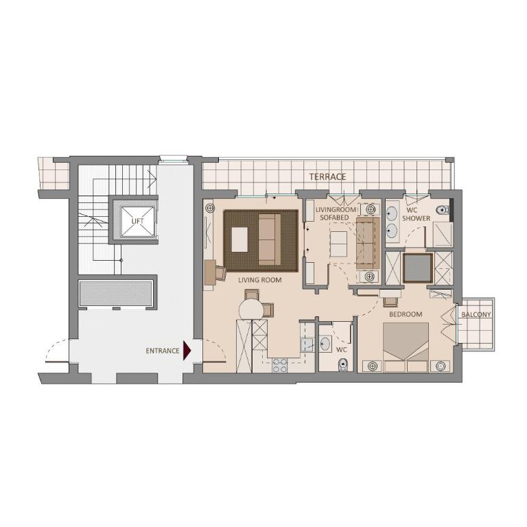 Delta Resort Apartments - Appartamento con Balcone e Accesso Spa - 22