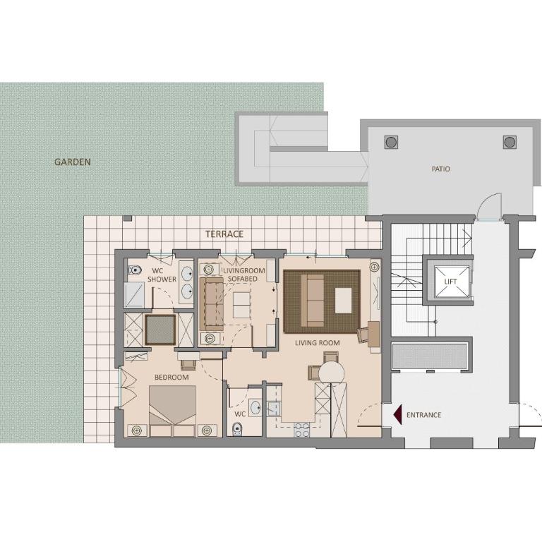 Delta Resort Apartments - Apartment - Ground Floor with Spa Access - 19